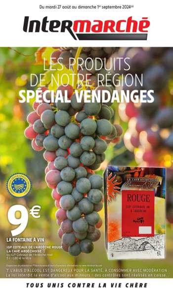 Catalogue Intermarché - 27/08/2024 - 01/09/2024.