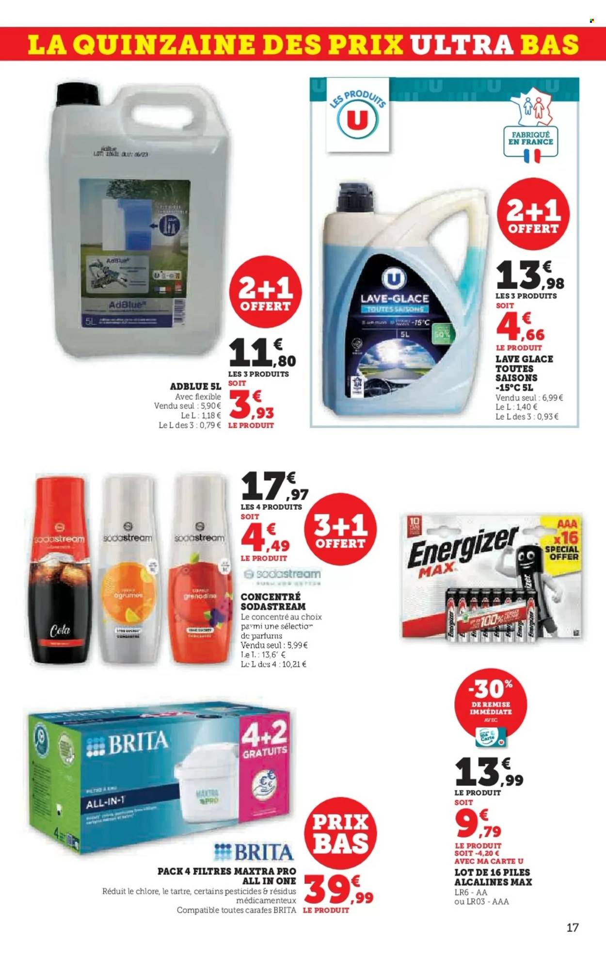 Catalogue SUPER U - 27/08/2024 - 08/09/2024. Page 17