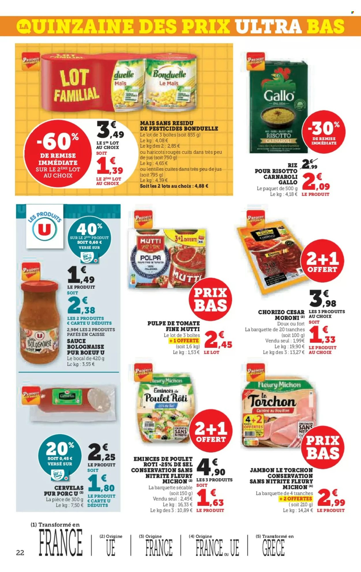 Catalogue SUPER U - 27/08/2024 - 08/09/2024. Page 22