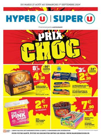 Catalogue Magasins U - 27/08/2024 - 01/09/2024.