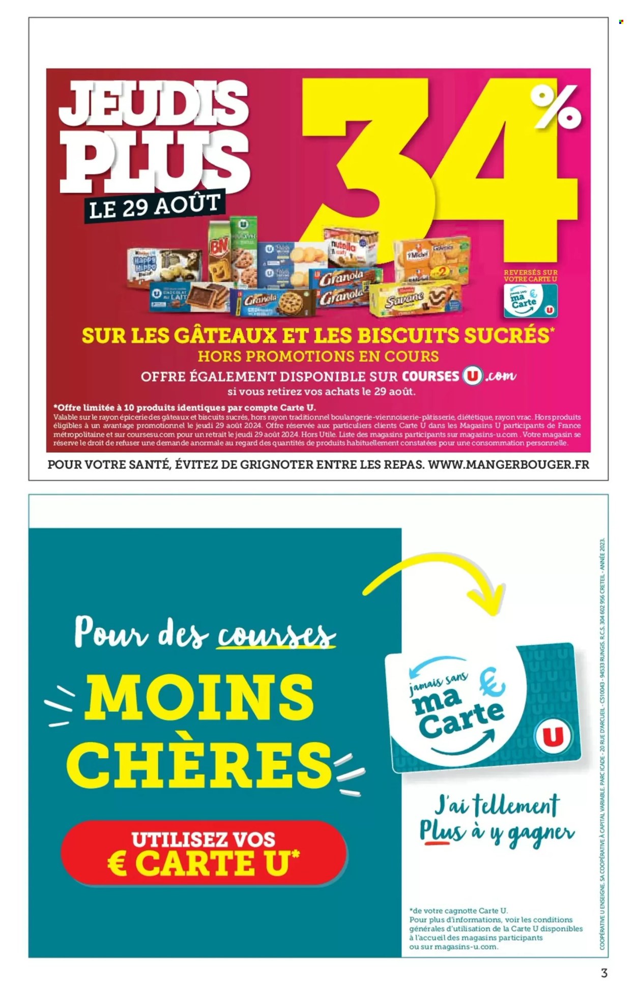 Catalogue U express - 27/08/2024 - 08/09/2024. Page 3
