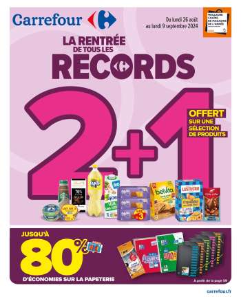 Catalogue Carrefour Hypermarchés - 26/08/2024 - 09/09/2024.