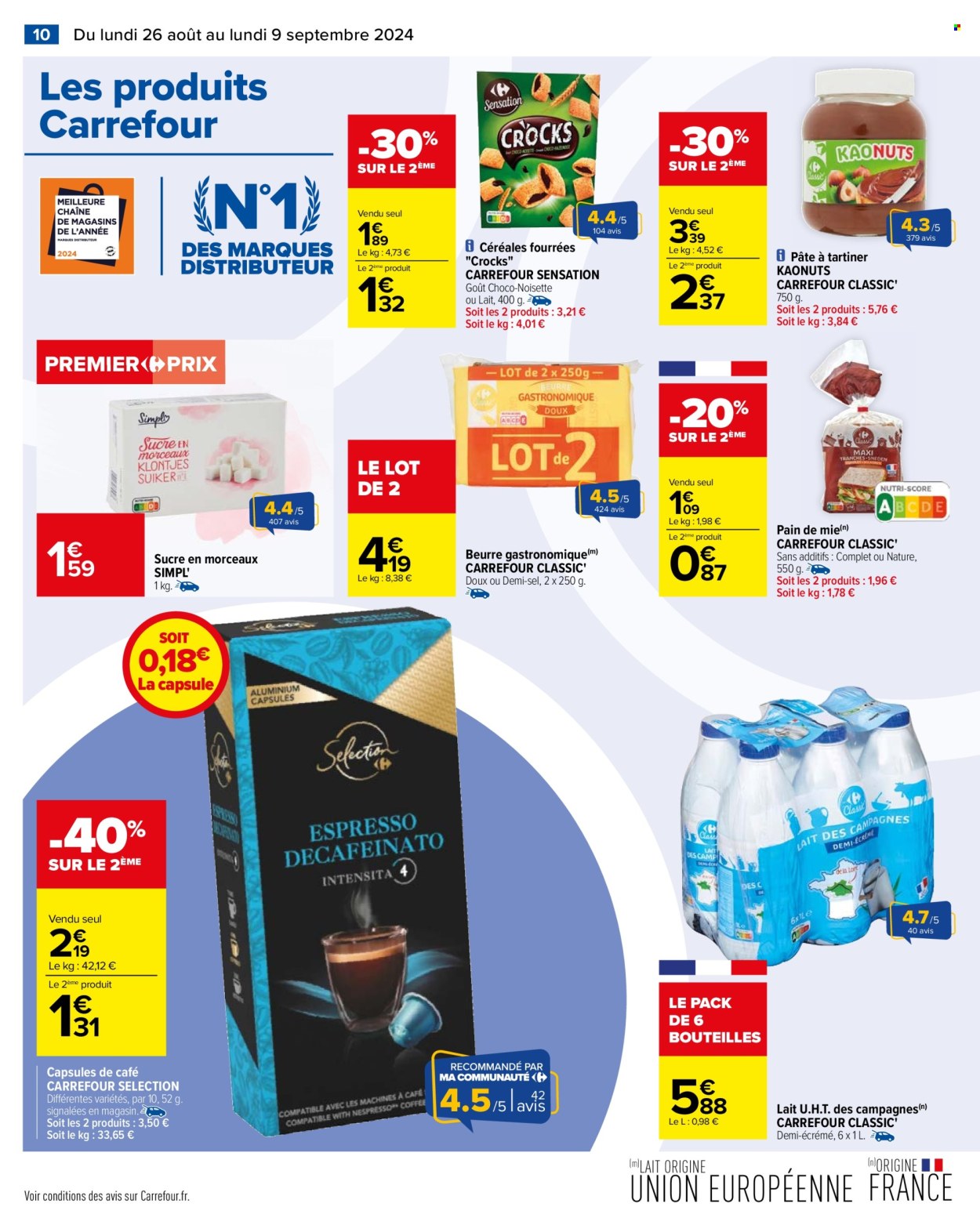 Catalogue Carrefour Hypermarchés - 26/08/2024 - 09/09/2024. Page 12
