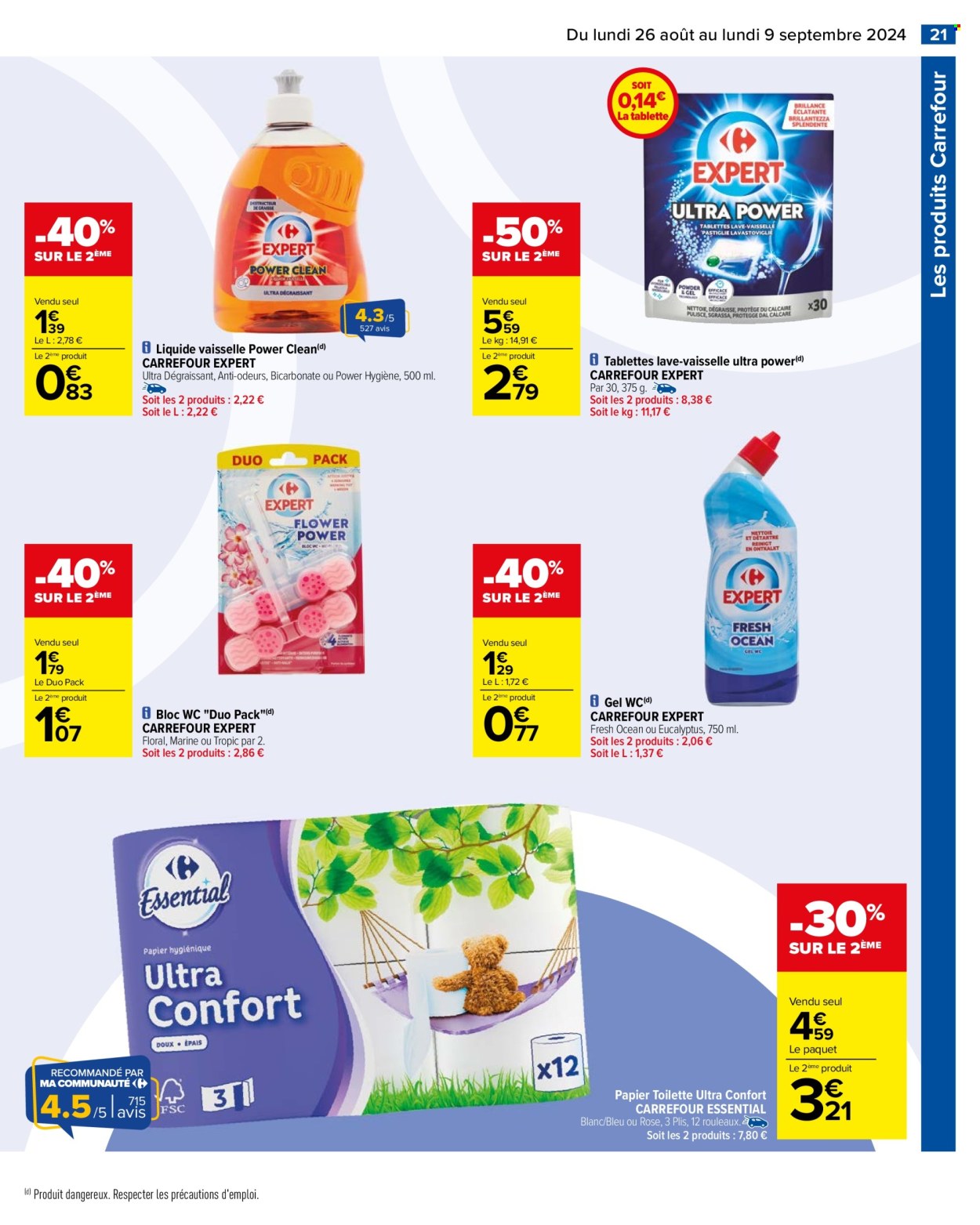 Catalogue Carrefour Hypermarchés - 26/08/2024 - 09/09/2024. Page 23