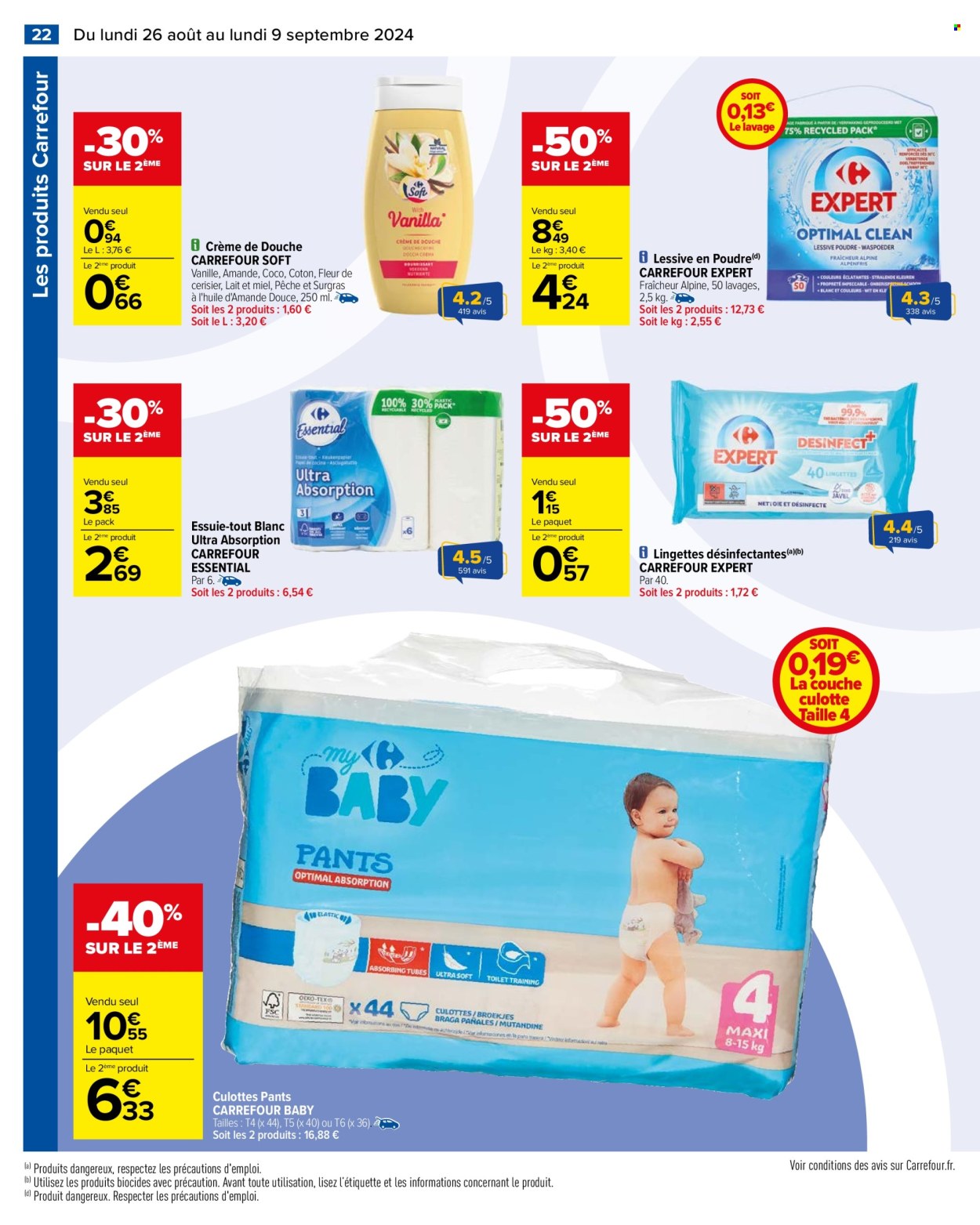 Catalogue Carrefour Hypermarchés - 26/08/2024 - 09/09/2024. Page 24