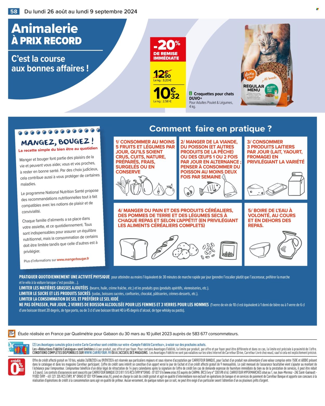 Catalogue Carrefour Hypermarchés - 26/08/2024 - 09/09/2024. Page 60