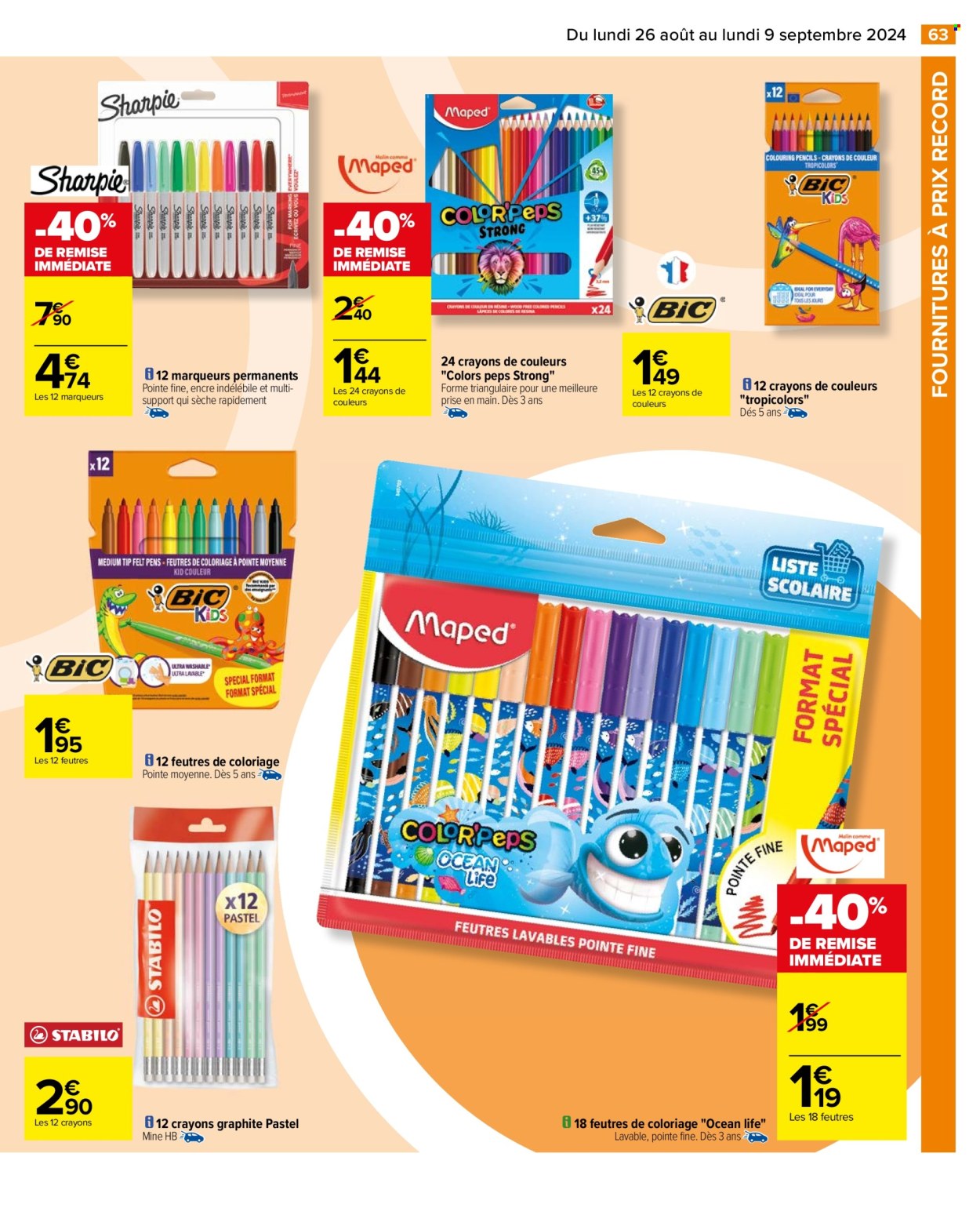 Catalogue Carrefour Hypermarchés - 26/08/2024 - 09/09/2024. Page 65