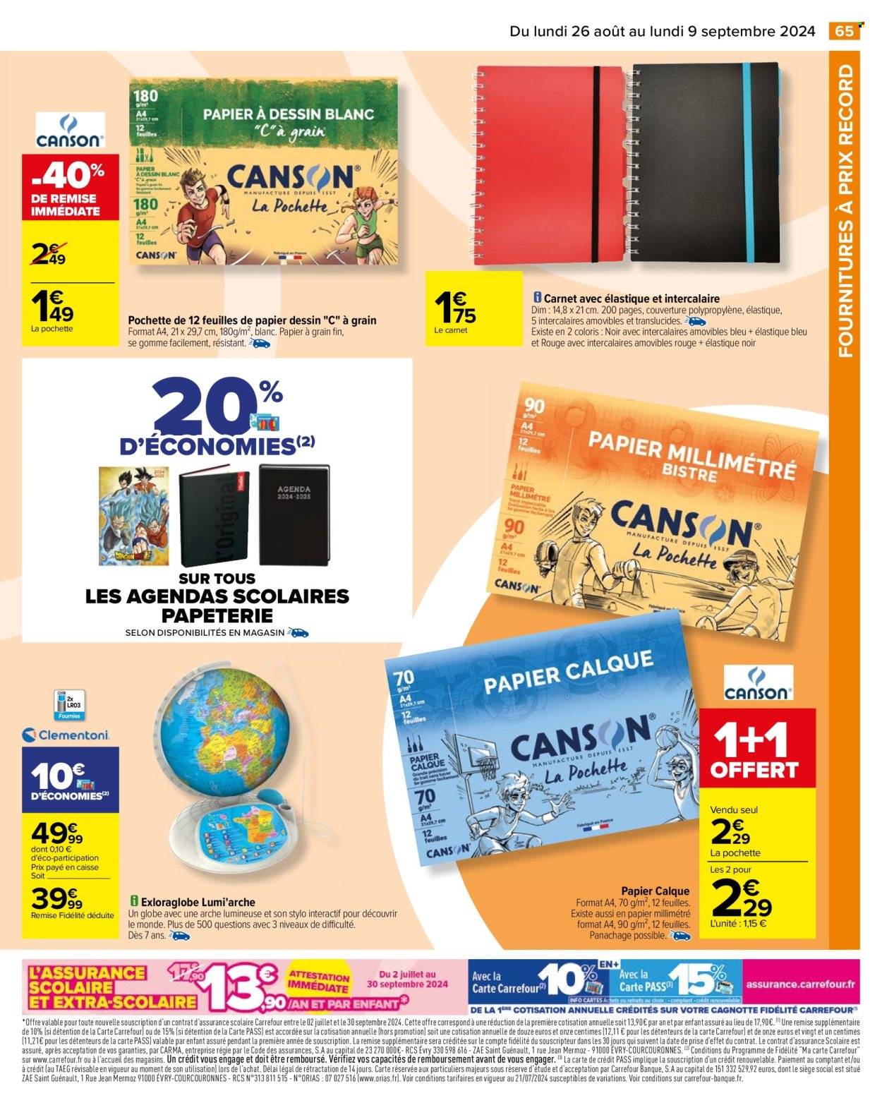 Catalogue Carrefour Hypermarchés - 26/08/2024 - 09/09/2024. Page 67