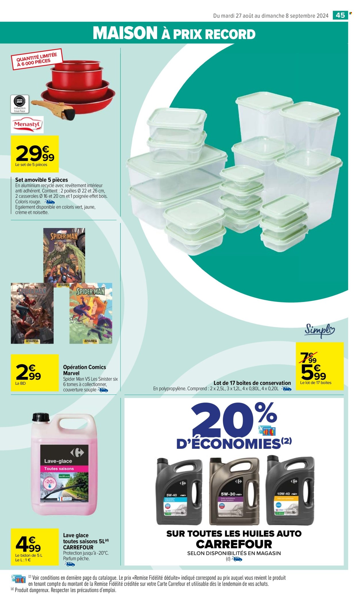 Catalogue Carrefour Market - 27/08/2024 - 08/09/2024. Page 47