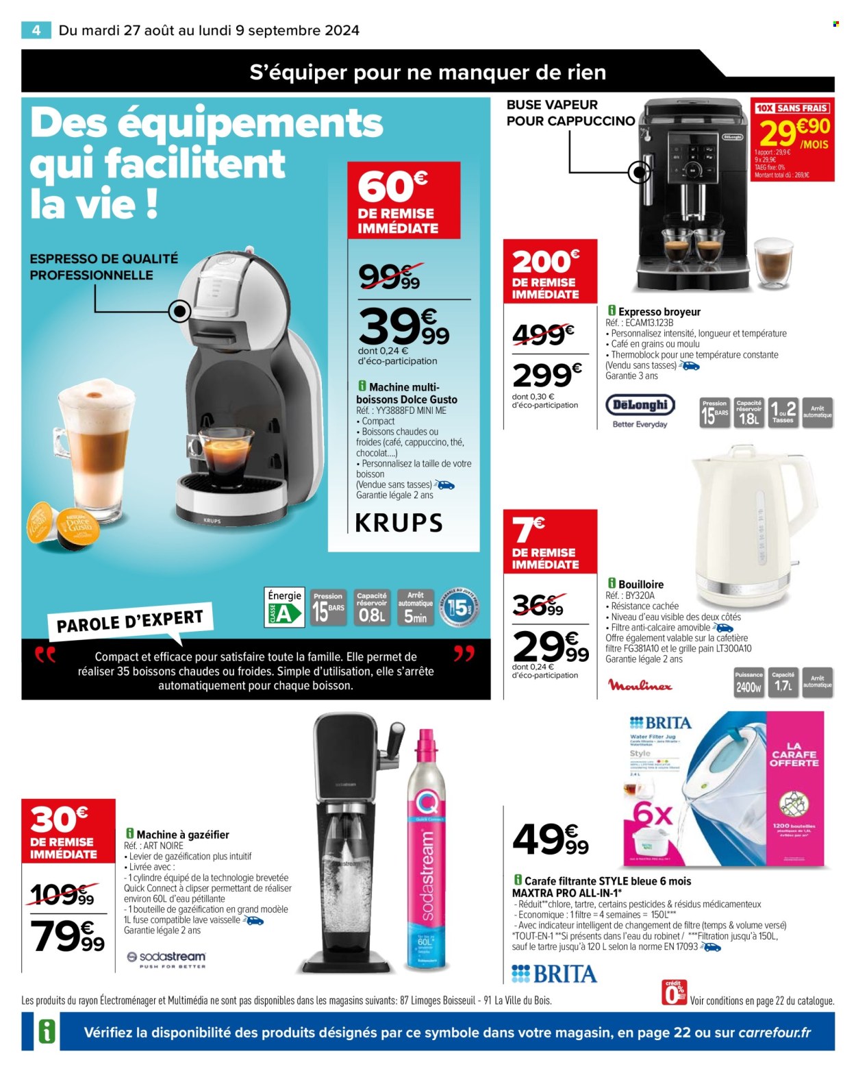 Catalogue Carrefour Hypermarchés - 27/08/2024 - 09/09/2024. Page 6