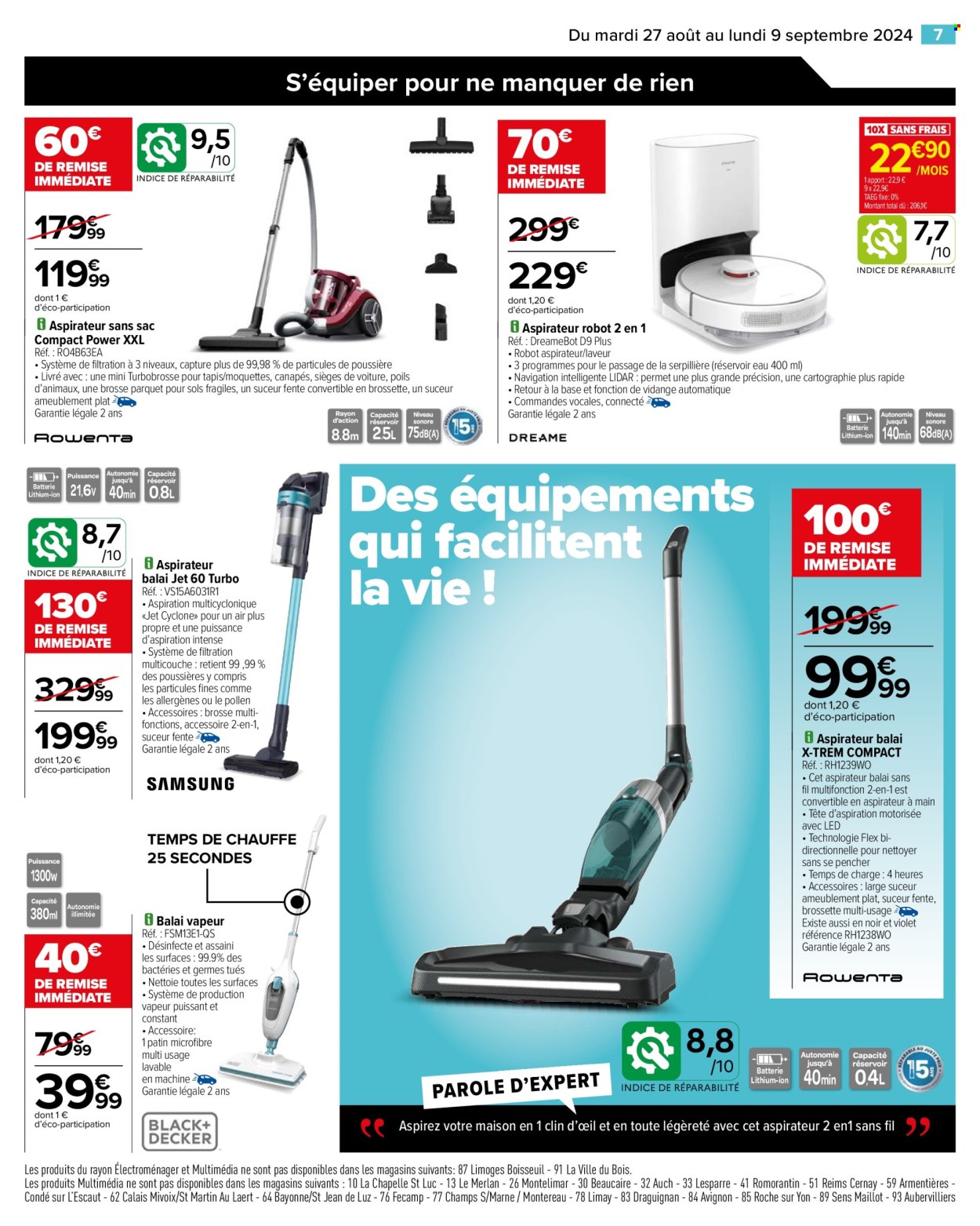 Catalogue Carrefour Hypermarchés - 27/08/2024 - 09/09/2024. Page 9