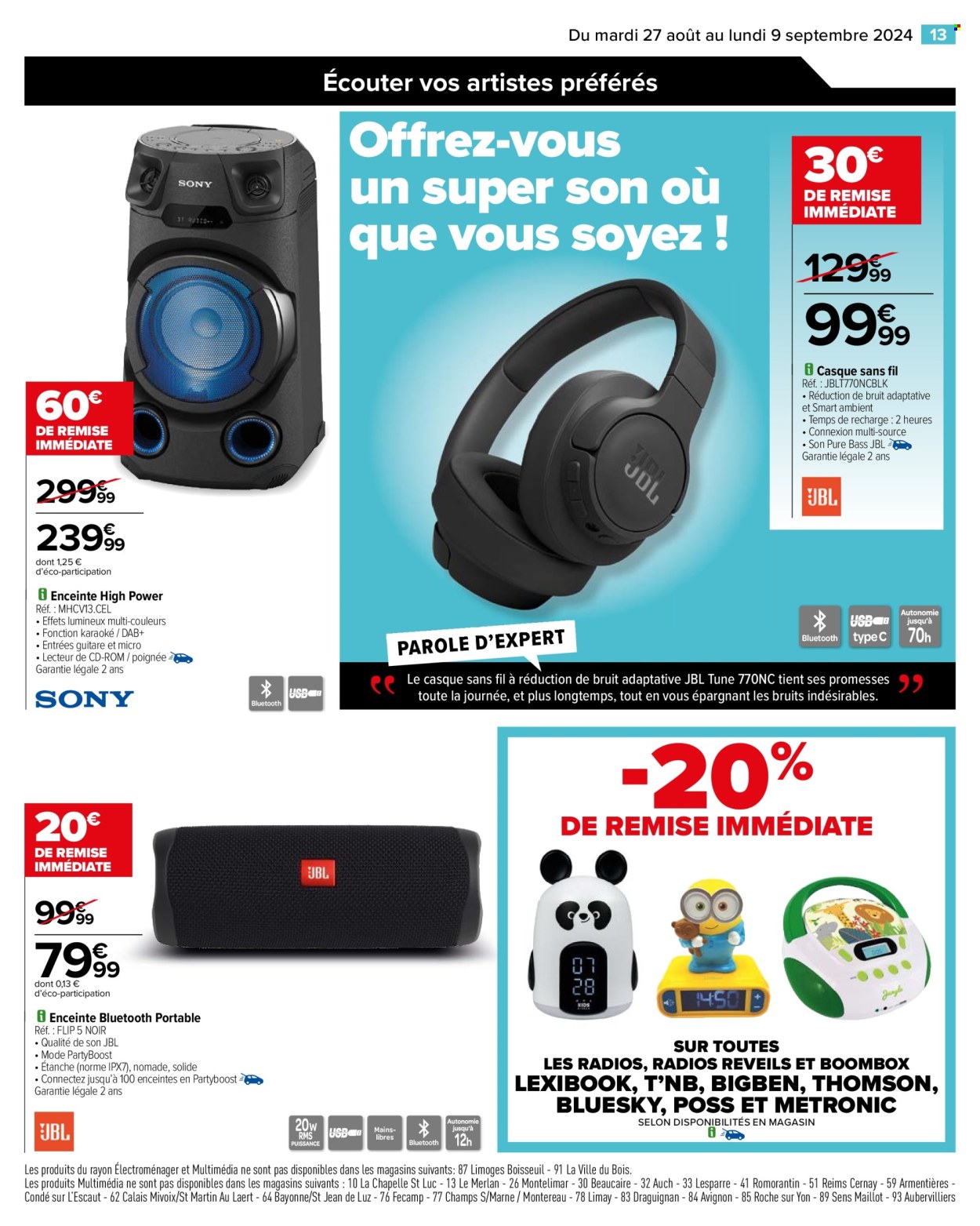 Catalogue Carrefour Hypermarchés - 27/08/2024 - 09/09/2024. Page 15