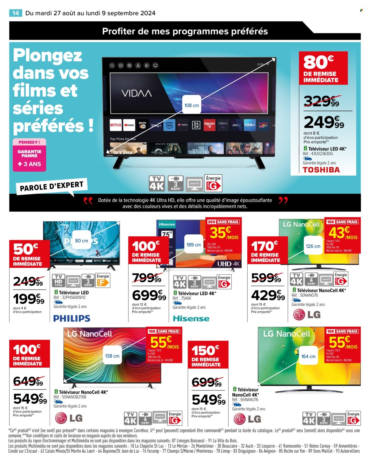 Catalogue Carrefour Hypermarchés - 27/08/2024 - 09/09/2024. Page 16