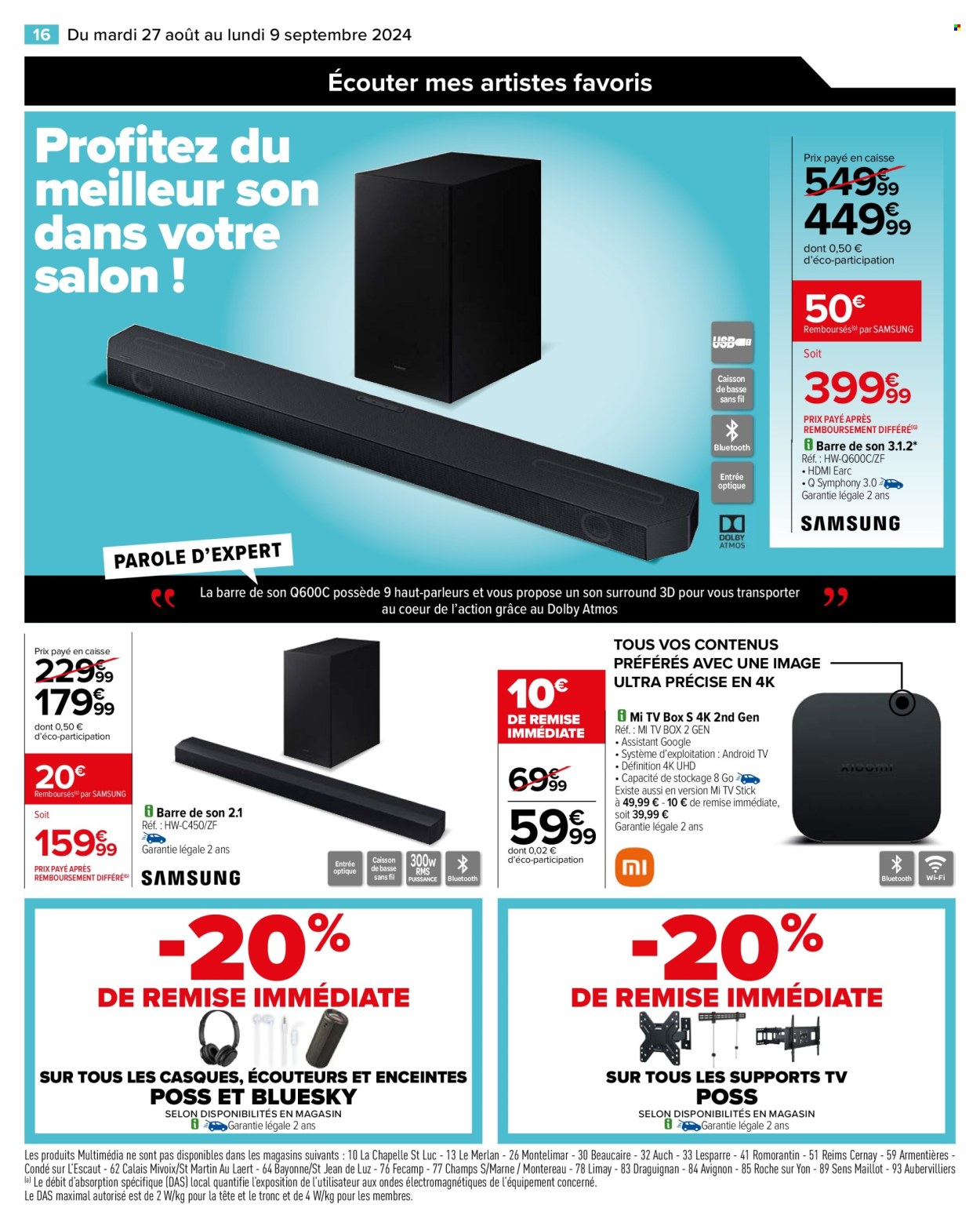 Catalogue Carrefour Hypermarchés - 27/08/2024 - 09/09/2024. Page 18