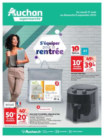 Catalogue Auchan - 27/08/2024 - 08/09/2024.