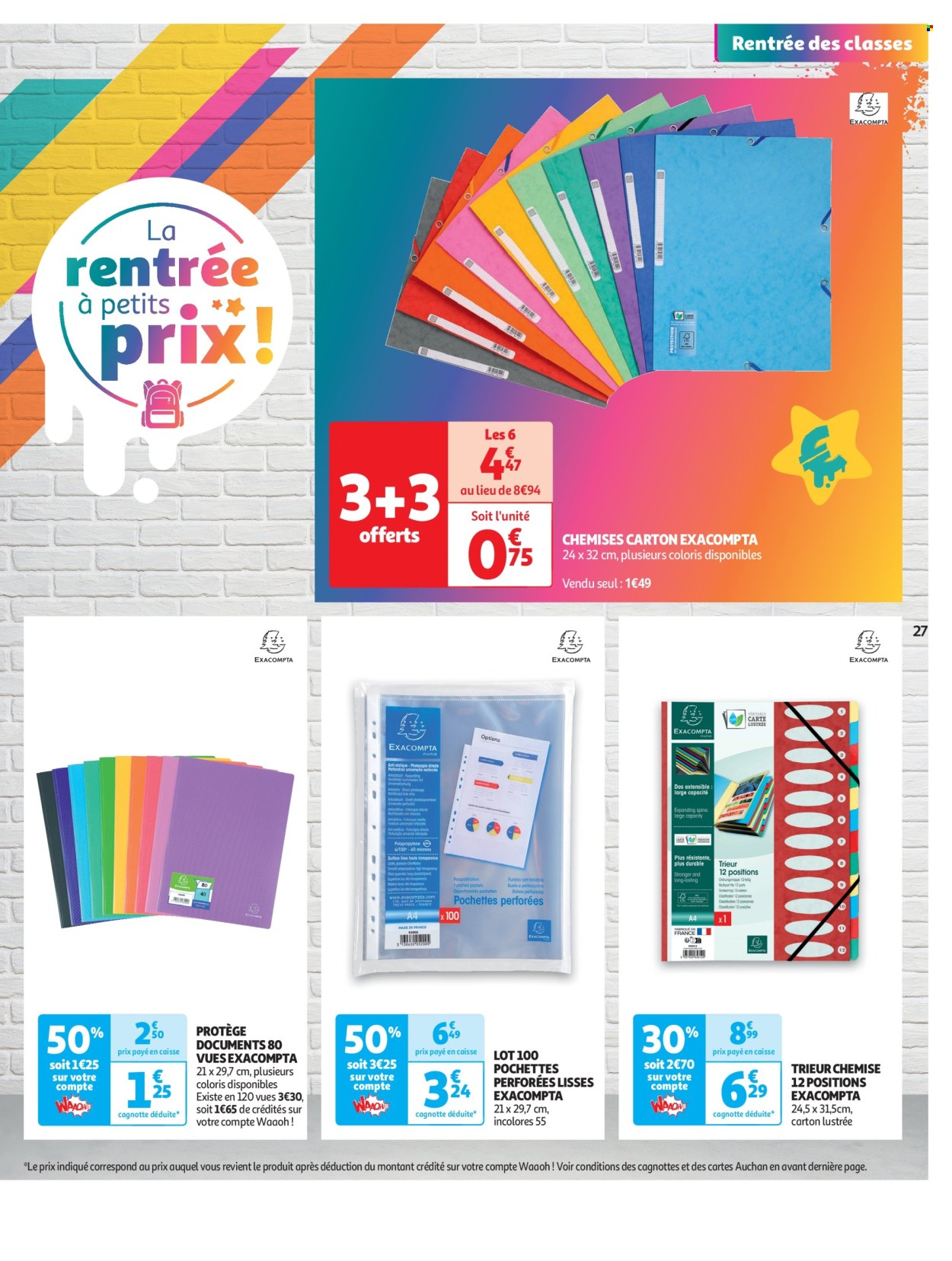 Catalogue Auchan - 27/08/2024 - 01/09/2024. Page 27