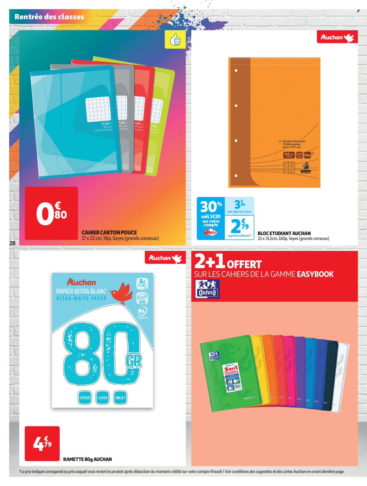 Catalogue Auchan - 27/08/2024 - 01/09/2024. Page 28