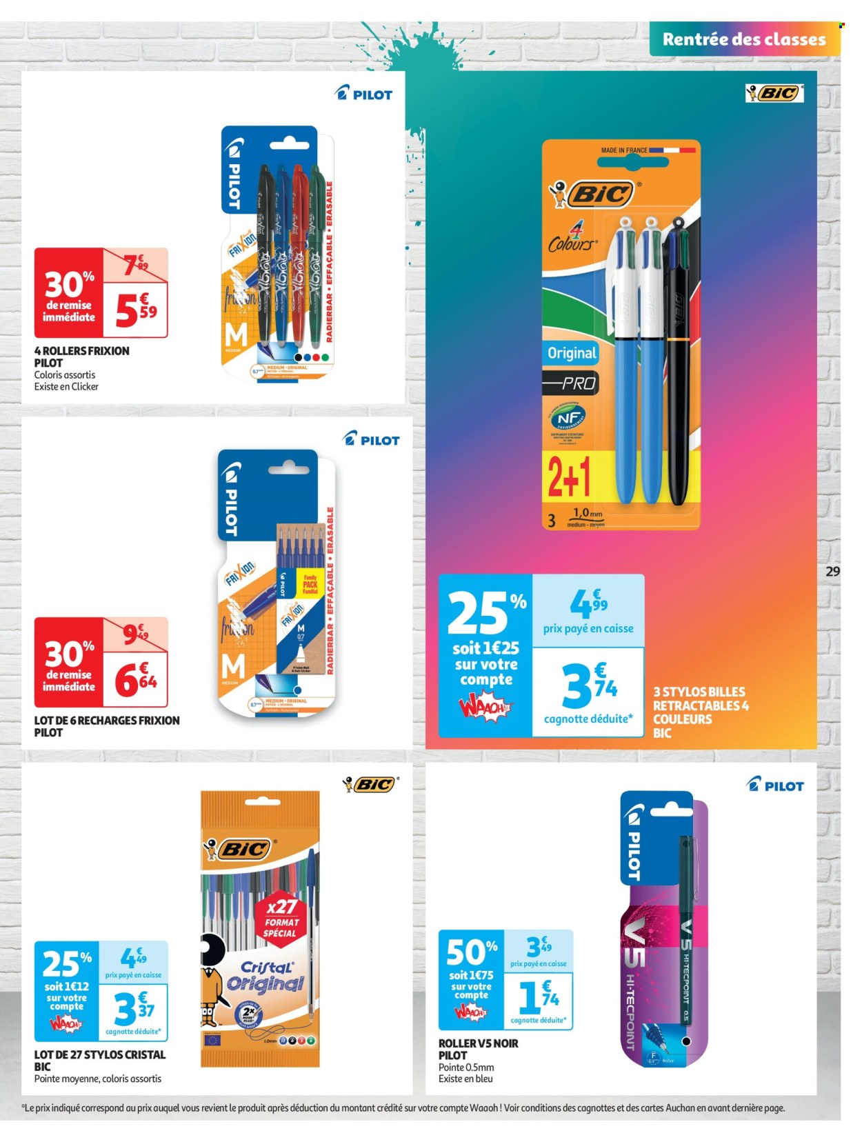 Catalogue Auchan - 27/08/2024 - 01/09/2024. Page 29