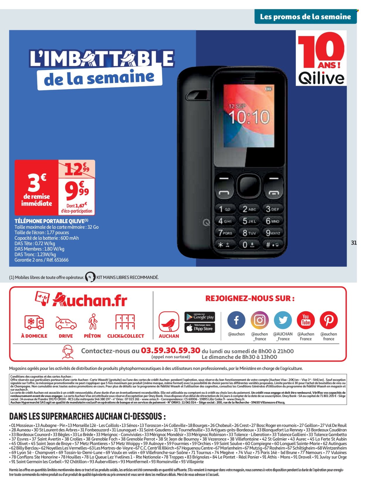 Catalogue Auchan - 27/08/2024 - 01/09/2024. Page 31