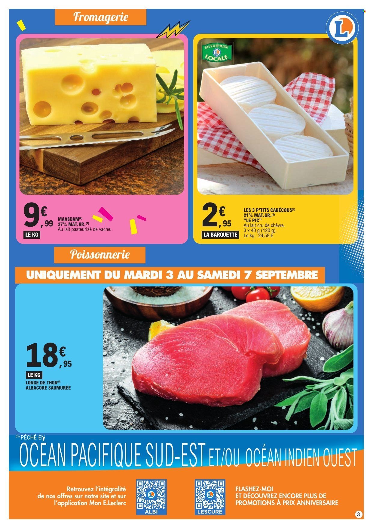 Catalogue E.Leclerc - 28/08/2024 - 07/09/2024. Page 3