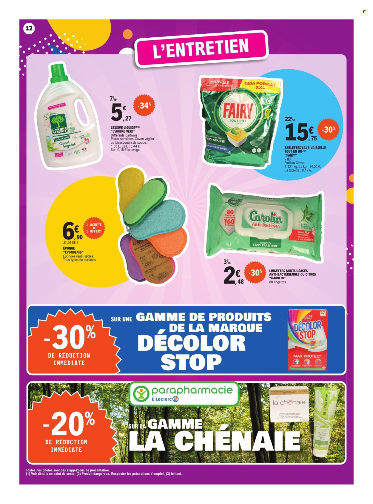 Catalogue E.Leclerc - 27/08/2024 - 07/09/2024. Page 12