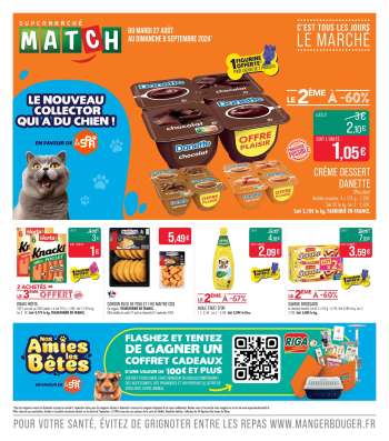 Catalogue Supermarché Match - 27/08/2024 - 08/09/2024.
