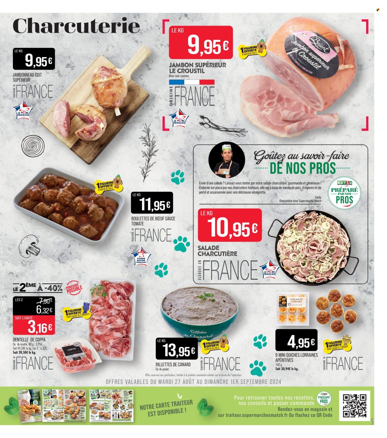 Catalogue Supermarché Match - 27/08/2024 - 08/09/2024. Page 5