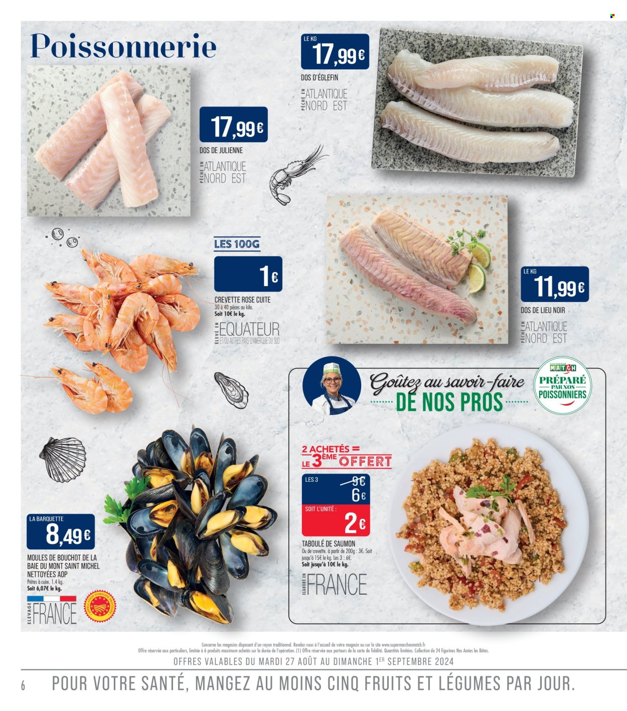 Catalogue Supermarché Match - 27/08/2024 - 08/09/2024. Page 6