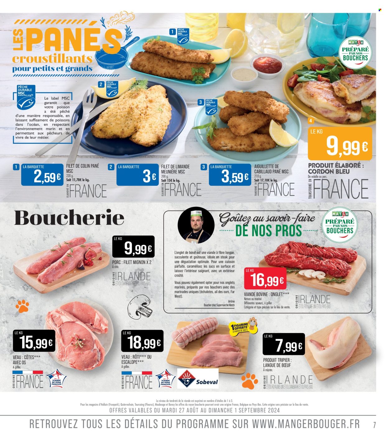 Catalogue Supermarché Match - 27/08/2024 - 08/09/2024. Page 7