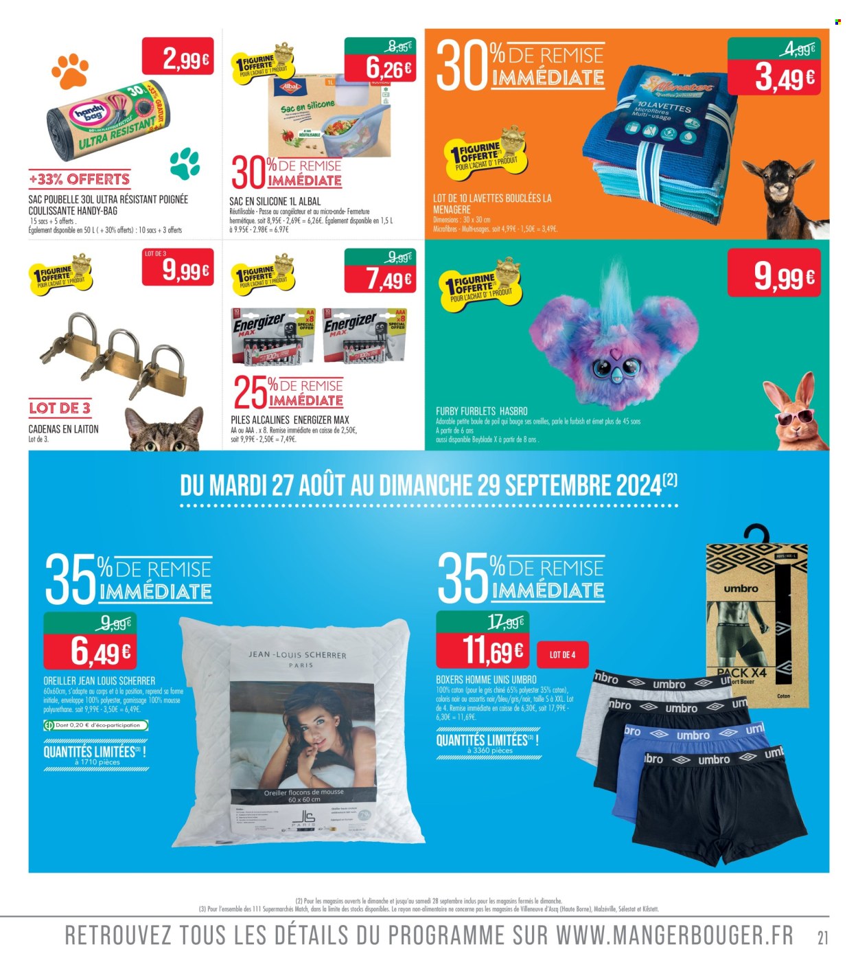 Catalogue Supermarché Match - 27/08/2024 - 08/09/2024. Page 21