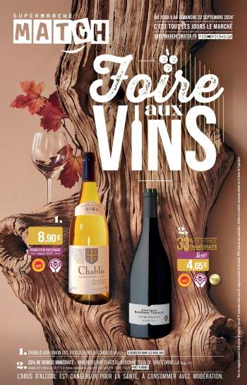 Catalogue Supermarché Match - 05/09/2024 - 22/09/2024.