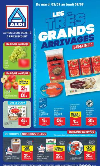 Catalogue ALDI - 03/09/2024 - 09/09/2024.