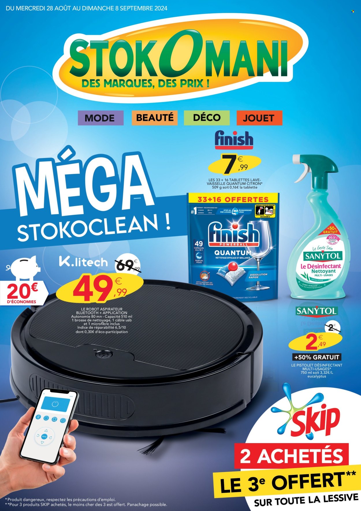 Catalogue Stokomani - 28/08/2024 - 08/09/2024. Page 1