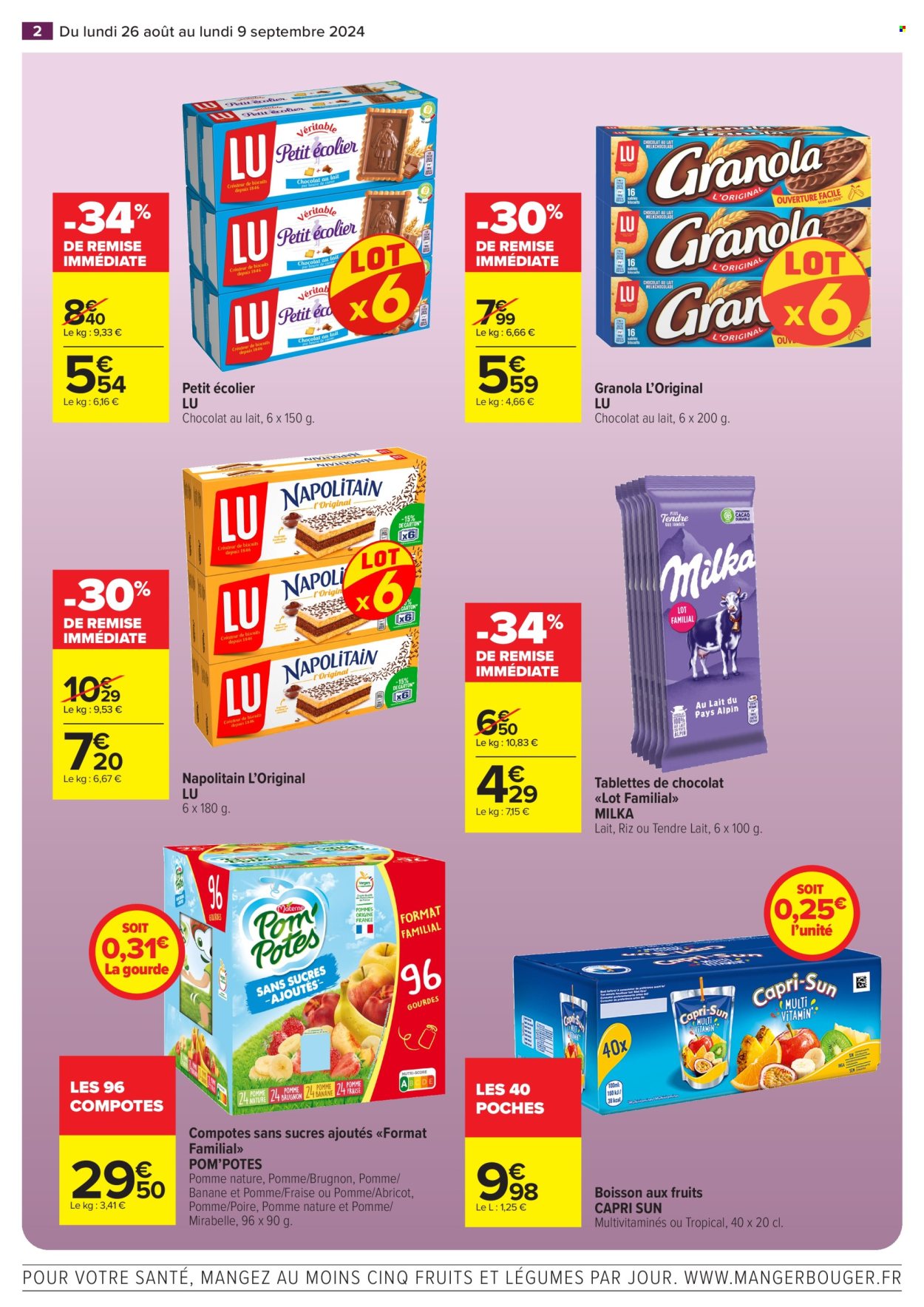 Catalogue Carrefour Hypermarchés - 26/08/2024 - 09/09/2024. Page 2