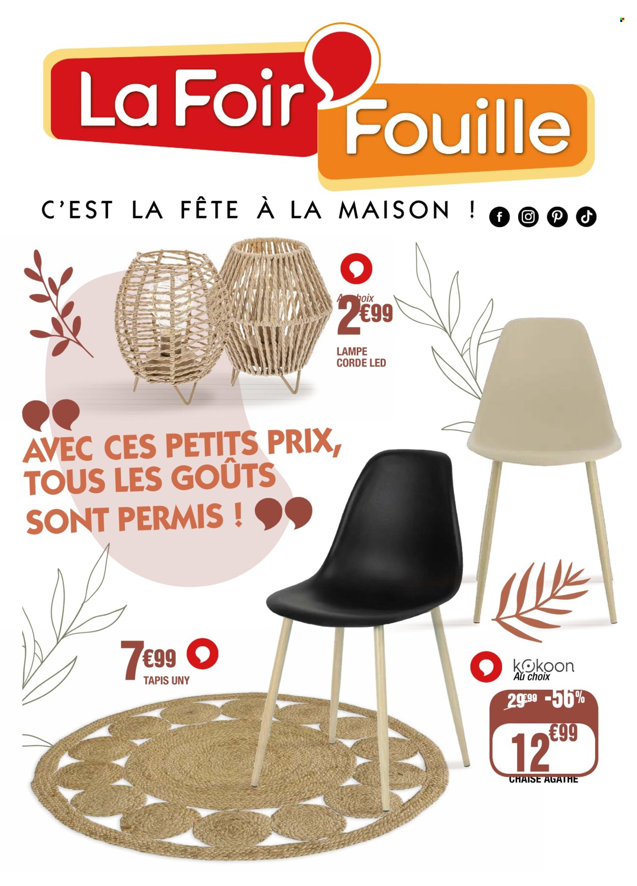 Catalogue La Foir'Fouille - 26/08/2024 - 01/09/2024. Page 1