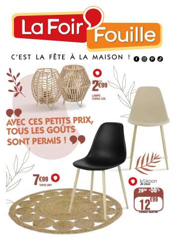 Catalogue La Foir'Fouille - 26/08/2024 - 01/09/2024.