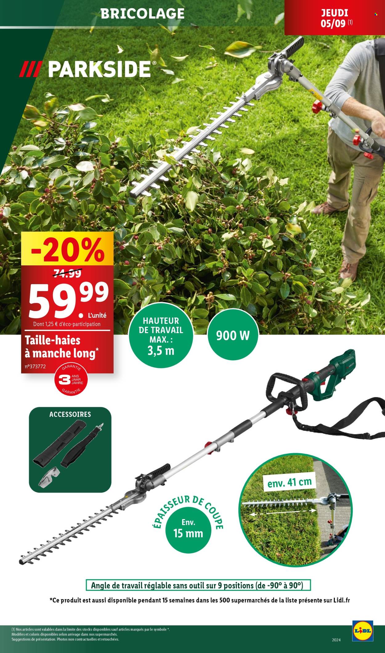 Catalogue Lidl - 04/09/2024 - 10/09/2024. Page 45