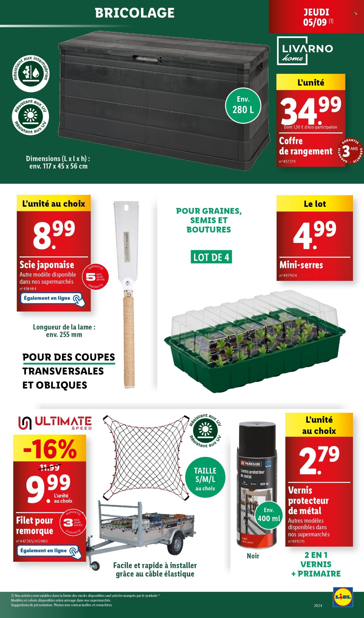 Catalogue Lidl - 04/09/2024 - 10/09/2024. Page 49