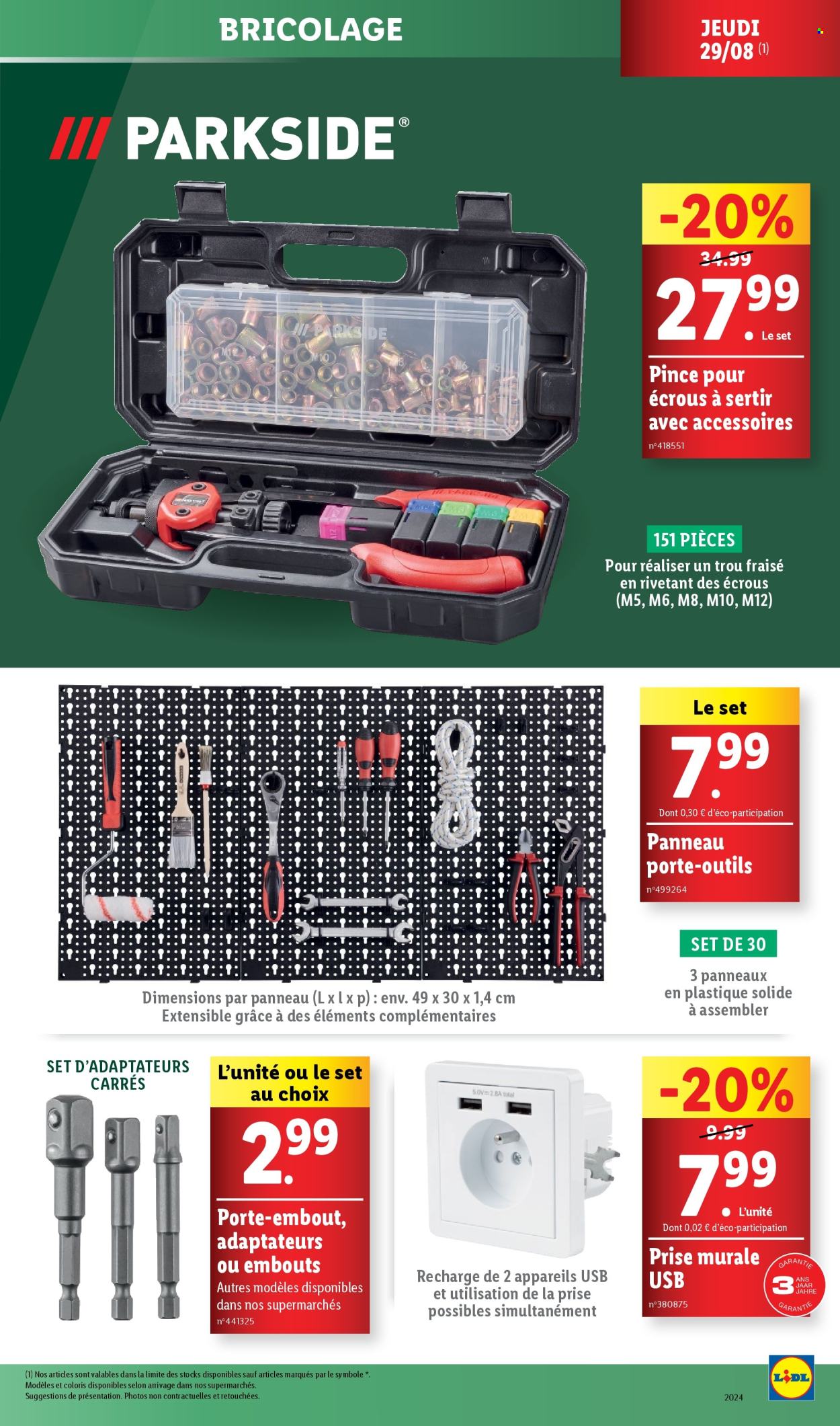 Catalogue Lidl - 29/08/2024 - 02/09/2024. Page 7