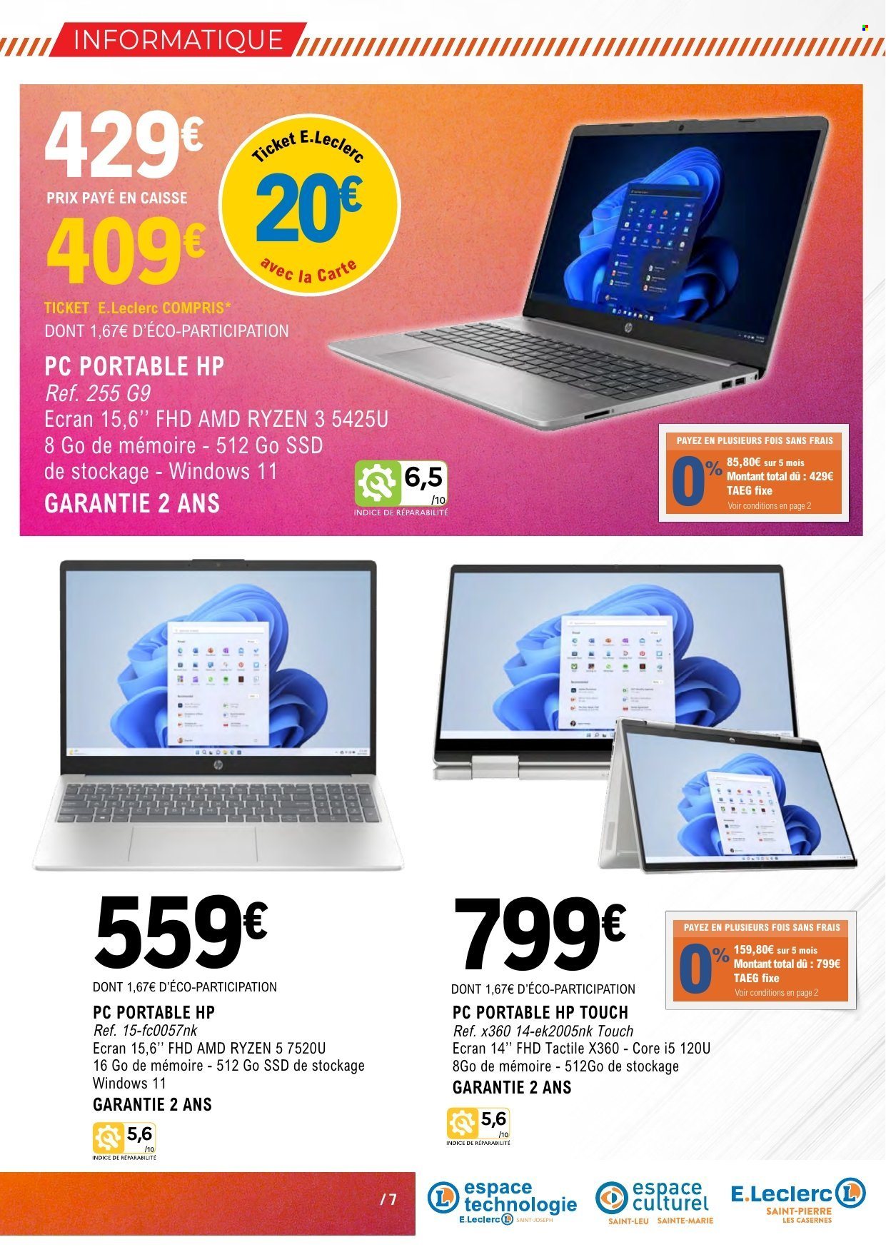 Catalogue E.Leclerc - 27/08/2024 - 08/09/2024. Page 7
