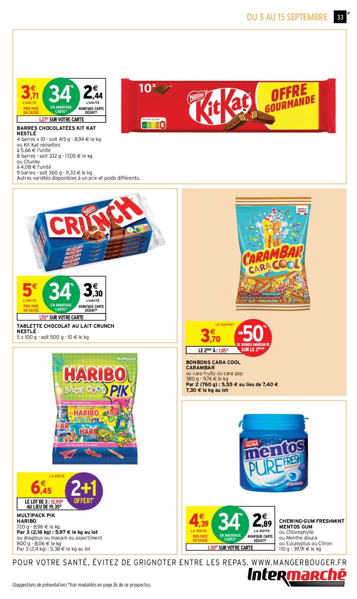 Catalogue Intermarché Hyper - 03/09/2024 - 15/09/2024. Page 33