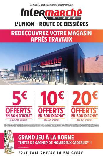 Catalogue Intermarché Super - 27/08/2024 - 08/09/2024.