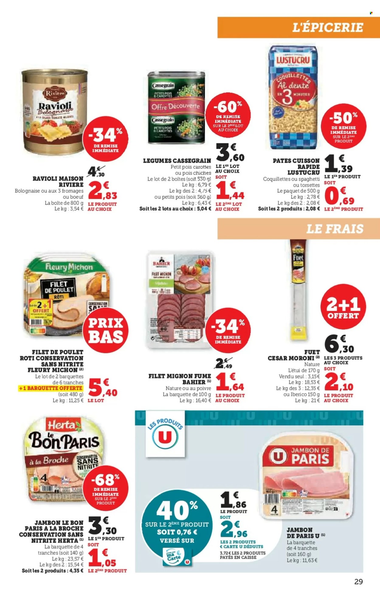 Catalogue SUPER U - 03/09/2024 - 15/09/2024. Page 29