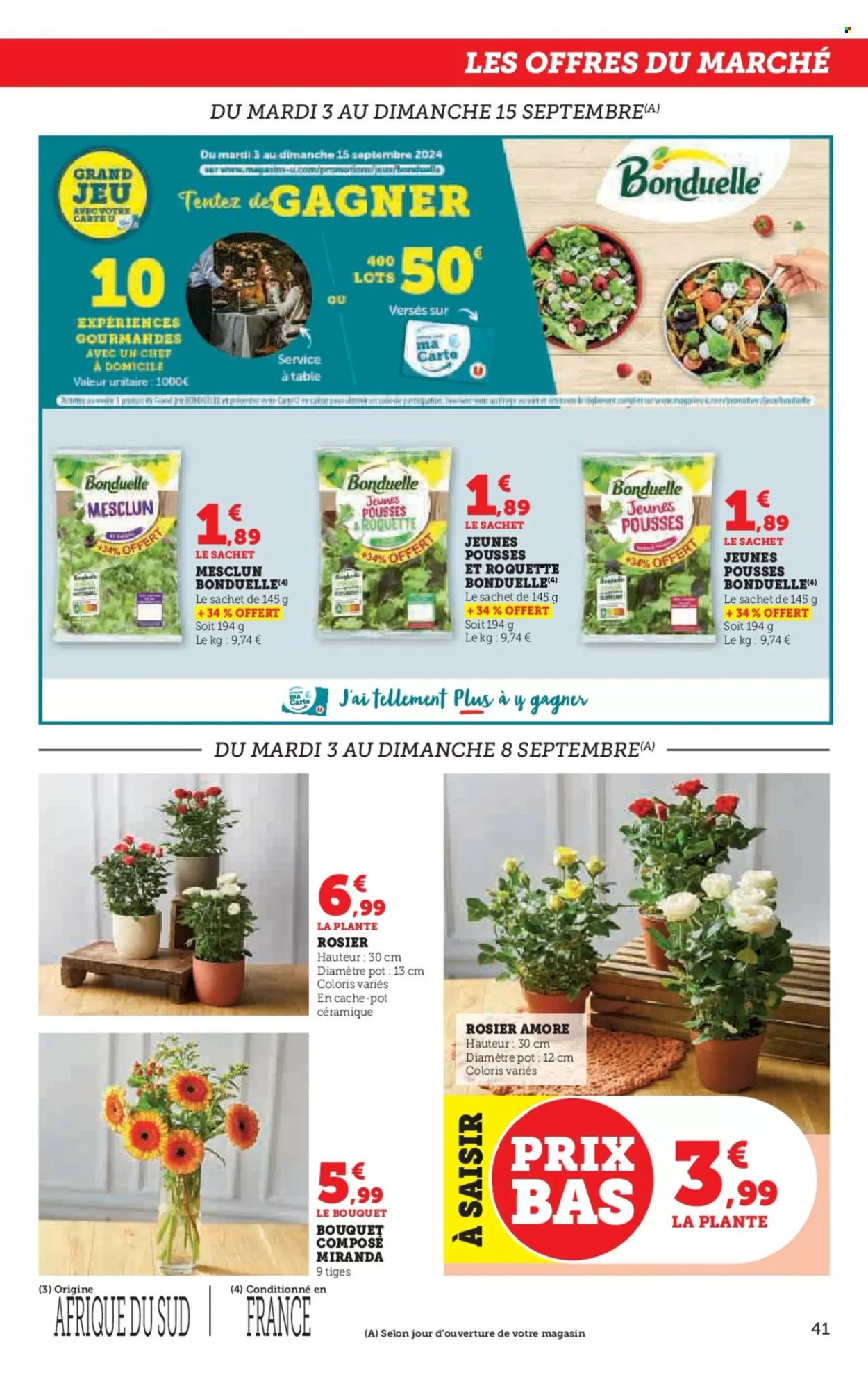 Catalogue SUPER U - 03/09/2024 - 15/09/2024. Page 41