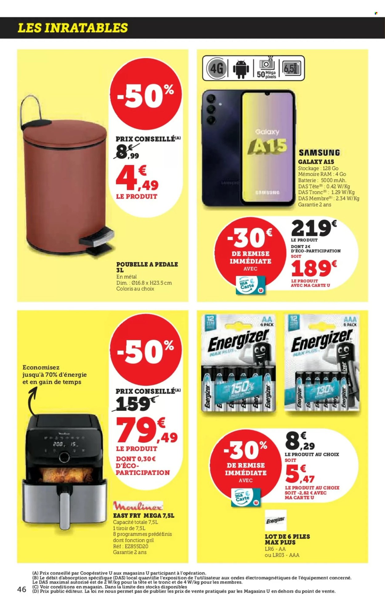 Catalogue SUPER U - 03/09/2024 - 15/09/2024. Page 46