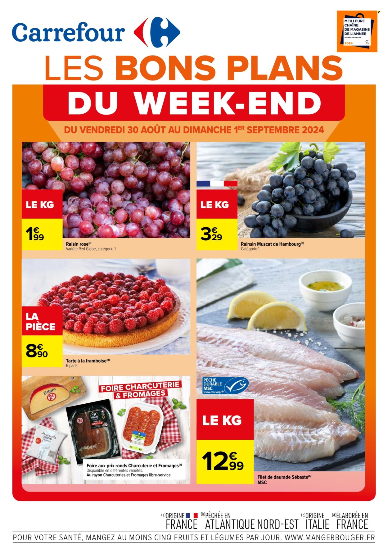 Catalogue Carrefour Hypermarchés - 30/08/2024 - 01/09/2024. Page 1
