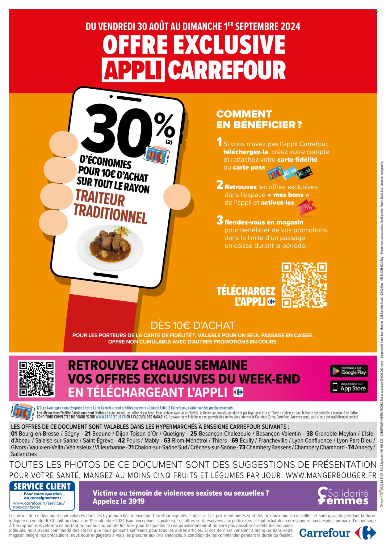 Catalogue Carrefour Hypermarchés - 30/08/2024 - 01/09/2024. Page 2