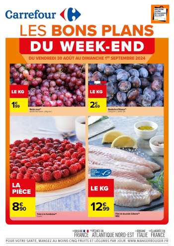 Catalogue Carrefour Hypermarchés - 30/08/2024 - 01/09/2024.