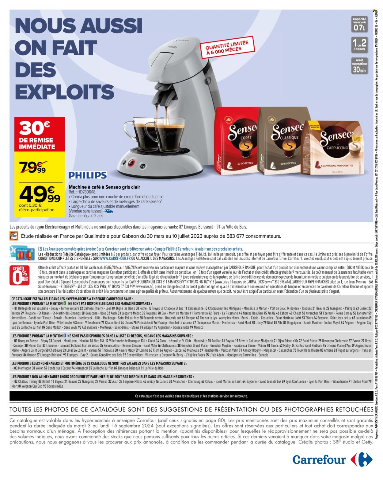 Catalogue Carrefour Hypermarchés - 03/09/2024 - 16/09/2024. Page 2