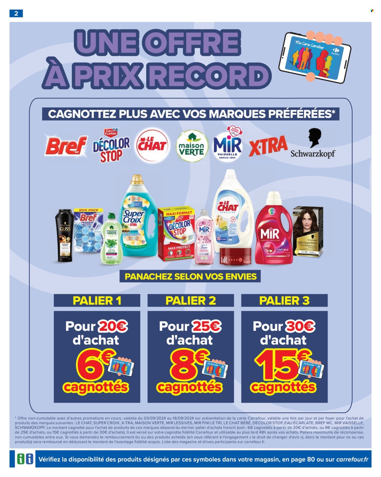 Catalogue Carrefour Hypermarchés - 03/09/2024 - 16/09/2024. Page 4